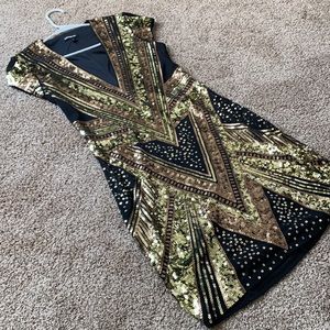 New w/o tags express sequin homecoming dress